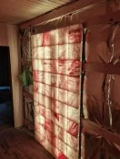 Соляная плитка 20*20*2,5см с пазом для монтажа из Гималайской соли торцованная по высоте