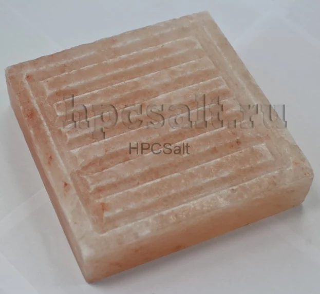 Соляная Плитка для жарки HPCsalt Grill с бордюром 20*20 см