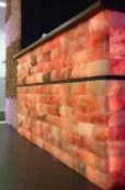 Соляная стена, скрытый монтаж, натуральный кирпич 5 см (1 кв.м.) himalaysalt.ru