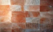 Соляной кирпич скошенный шлифованный (Гималайская соль) 20*10*4см 